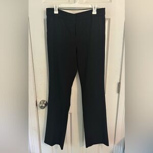 J. Crew Women's Edie Black Straight Leg Pants.
